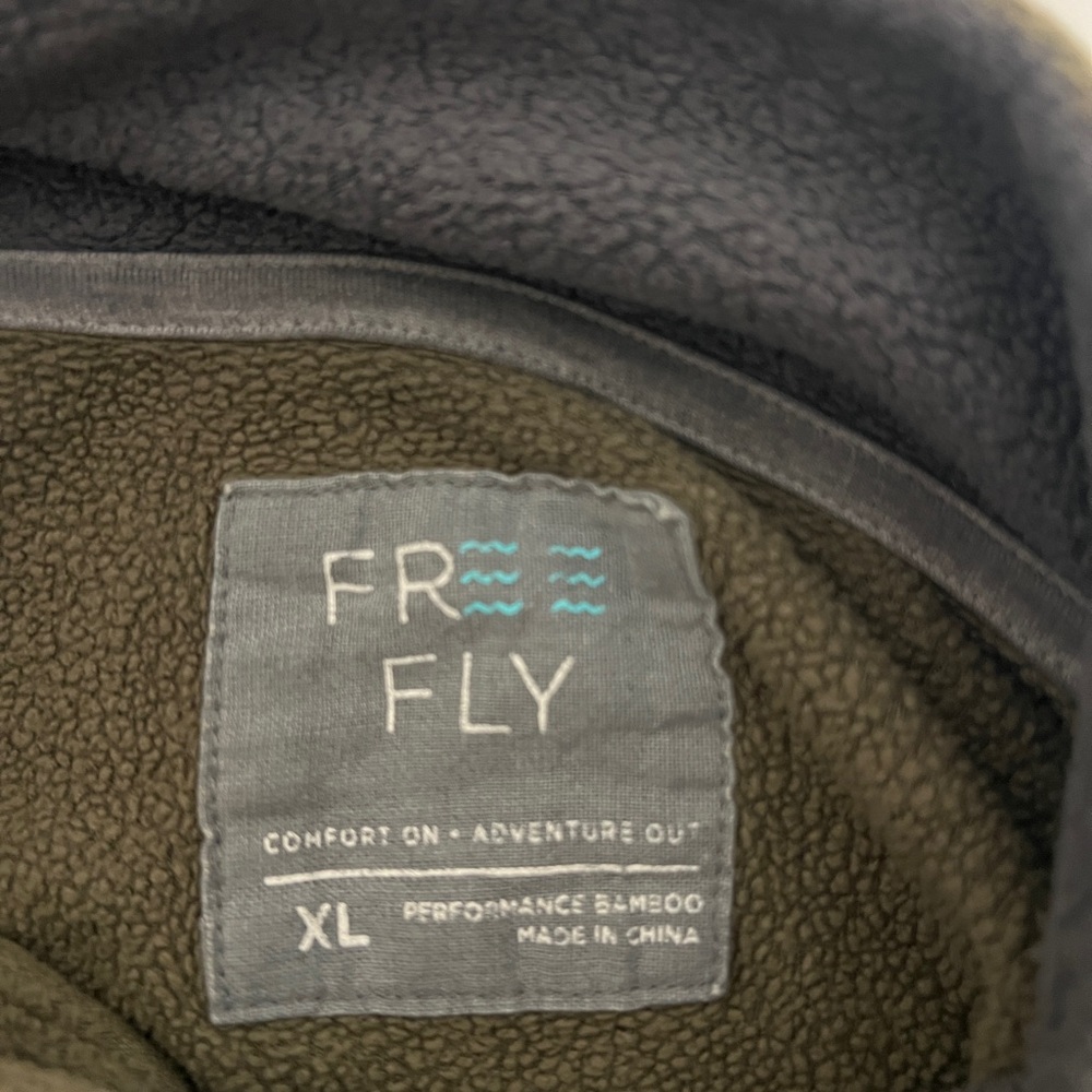 Free Fly Apparel Men's Green Performance Jacket